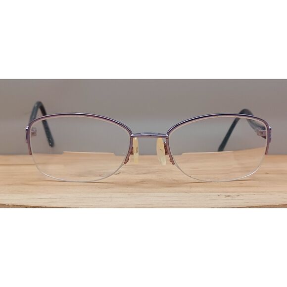 Aspex Eyewear Easyclip Shiny Lilac MOD EC304 53-19-135 Eyeglasses Frames - Picture 1 of 14